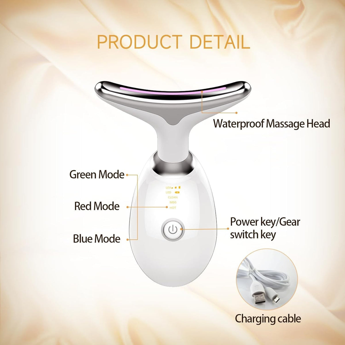 Massageador facial multi