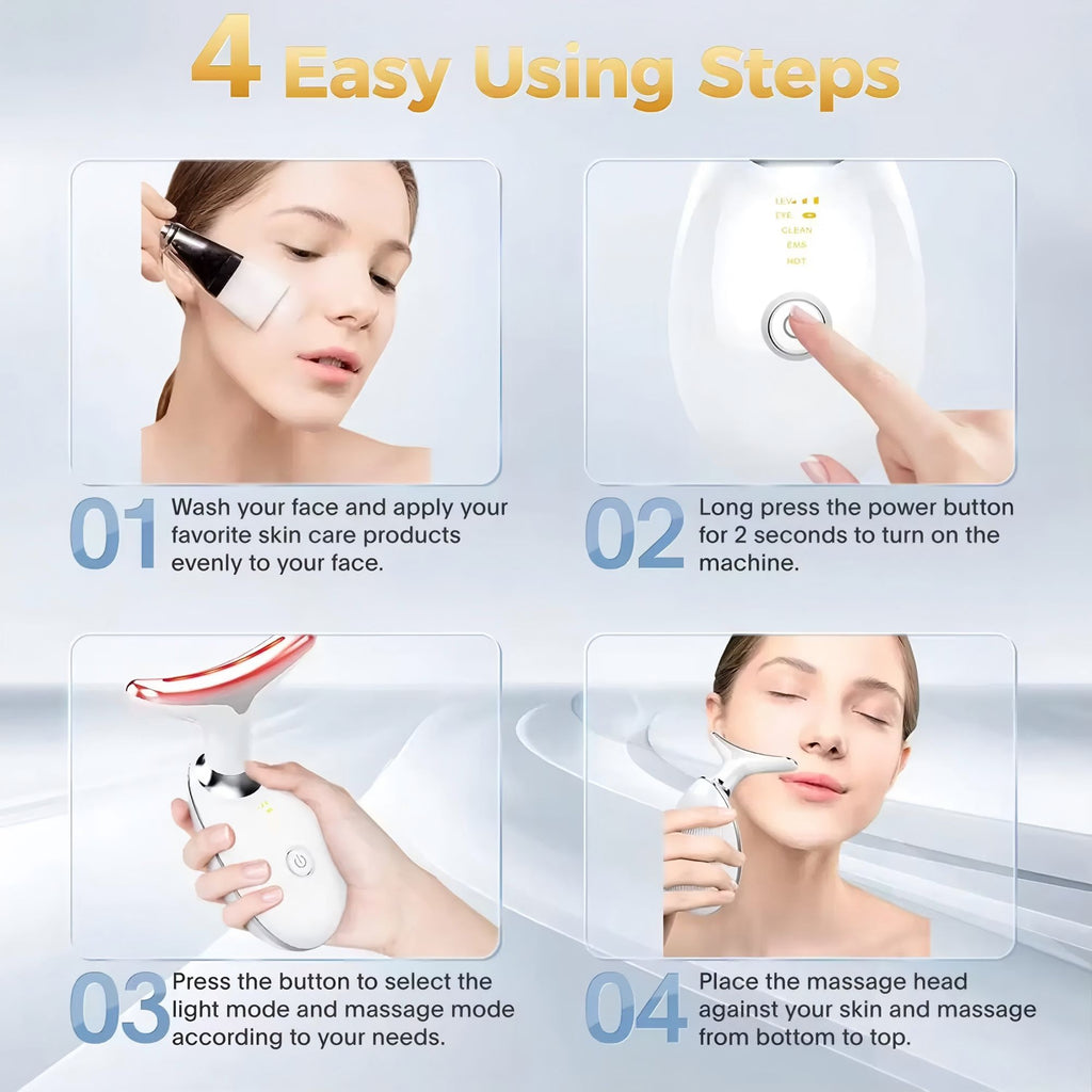 Massageador facial multi